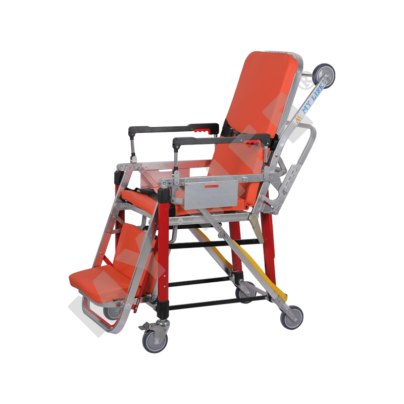 Civière de chargement de fauteuil roulant avec des positions variées (nouveau design et nouvelle main courante)